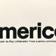 Roy Lichtenstein, America, the third century, silkscreen poster, 1976