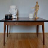 Bordeaux formica feet compass coffee table
