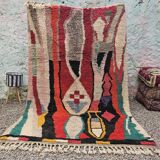 Handmade Moroccan Berber rug 150/250cm
