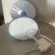 IKEA vintage Skojig blue lamp