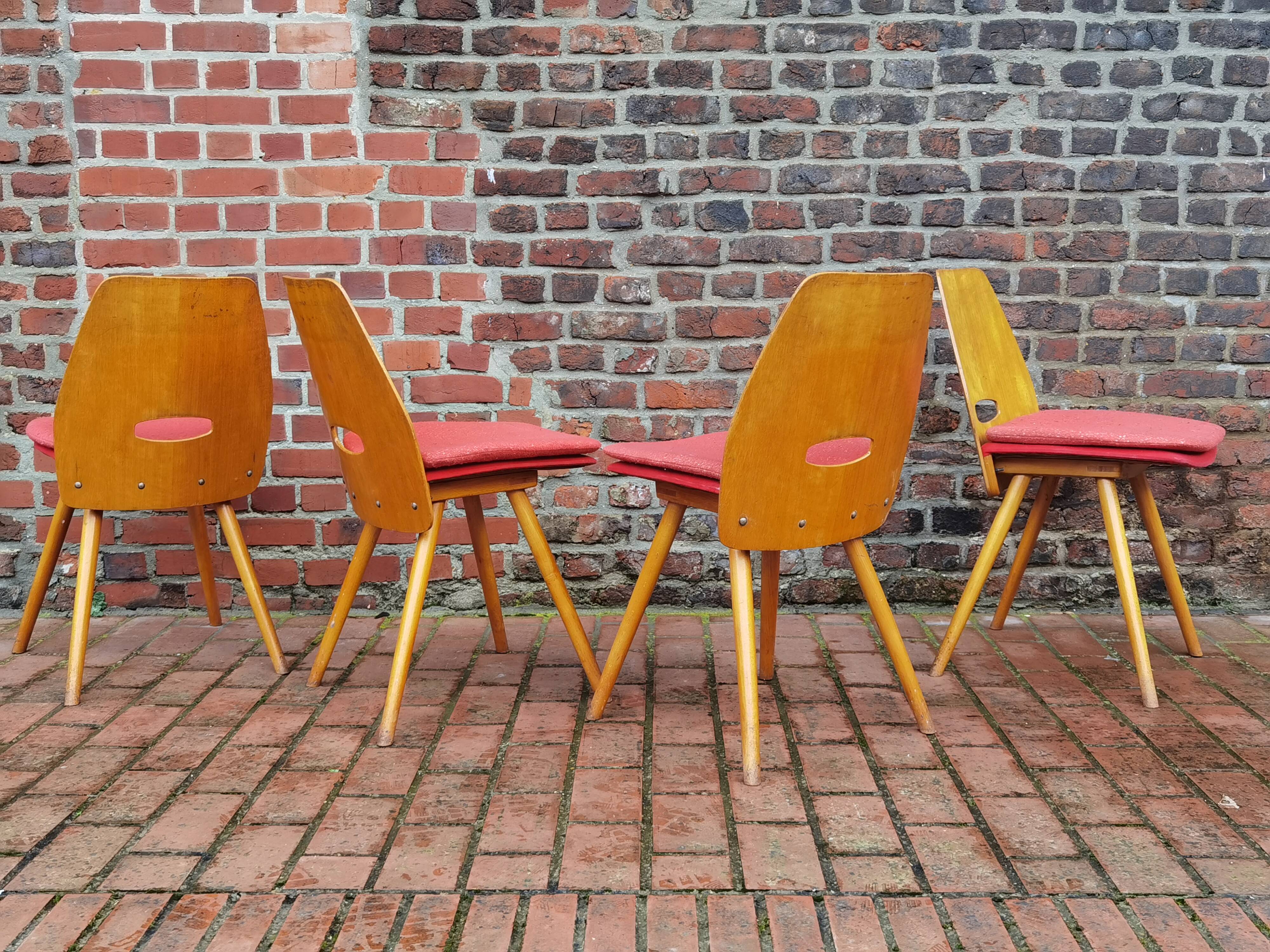Lollipop Chairs by Franti-ek Jirak
