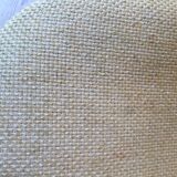 Set of 4 chairs the Fonda by Charles and Ray Eames, woolen yellow straw 1960-1970