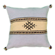 Coussin berbère gris et jaune marocain
