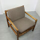Mid-century modern minimalistic armchair