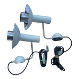 Pair of Louis Poulsen wall lights, Louise model, 60s, Denmark