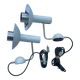 Pair of Louis Poulsen wall lights, Louise model, 60s, Denmark