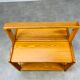 Folding tray in pine 70s vintage Scandinavian design