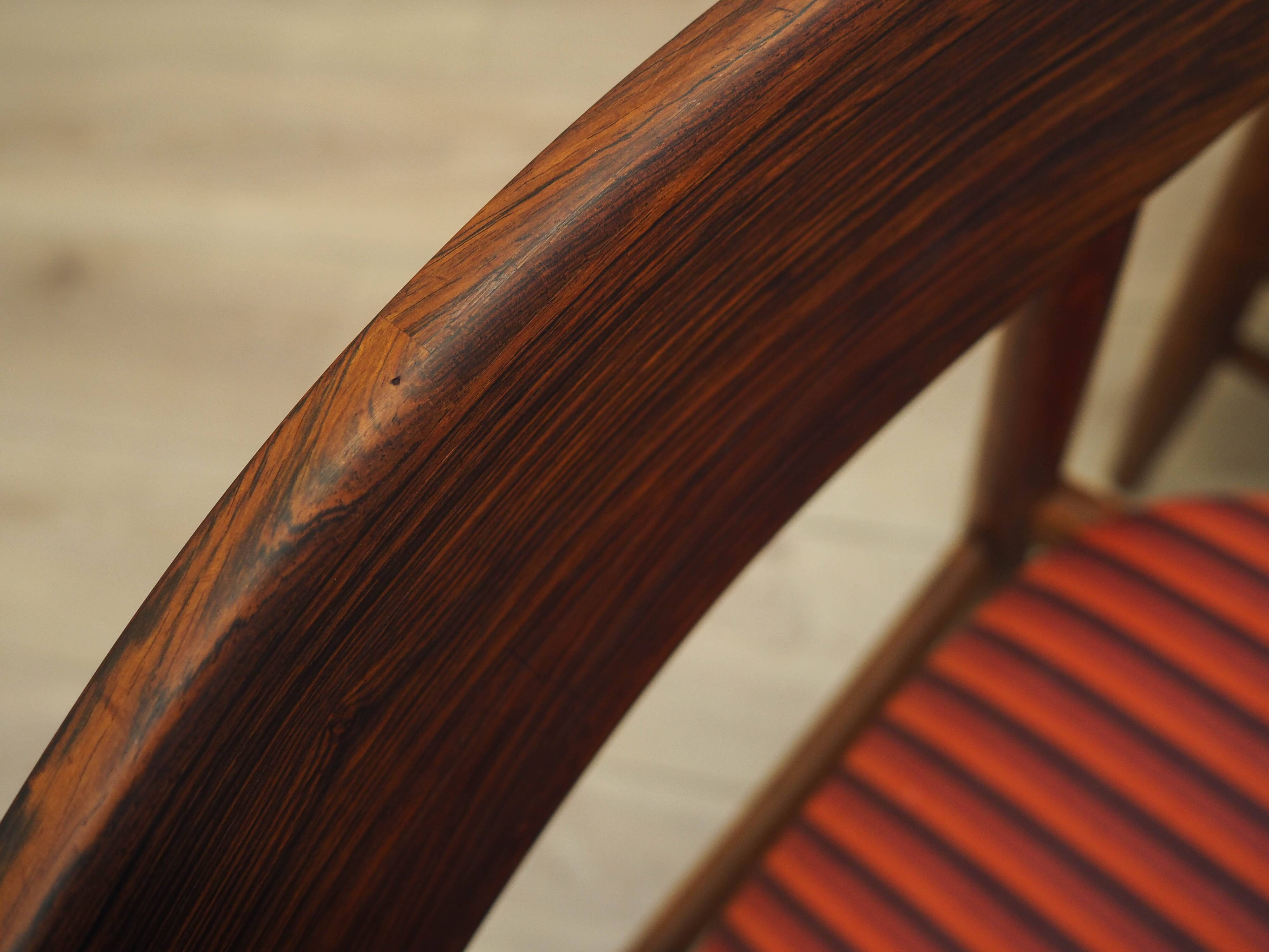 Set of six rosewood chairs, Danish design, 1970s, manufacturer: Skovby Møbe