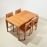 Rare 1st Edition 'Latjes' Dining Set by Ruud Jan Kokke Netherlands 1986