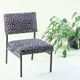 Fully restored 1950s-60s leopard print chaise lounge