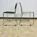 Paire de chaises scoubidou enfant