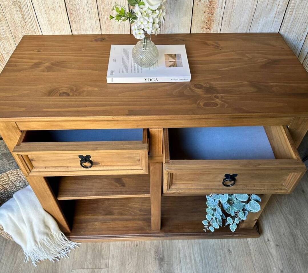 Solid wood sideboard
