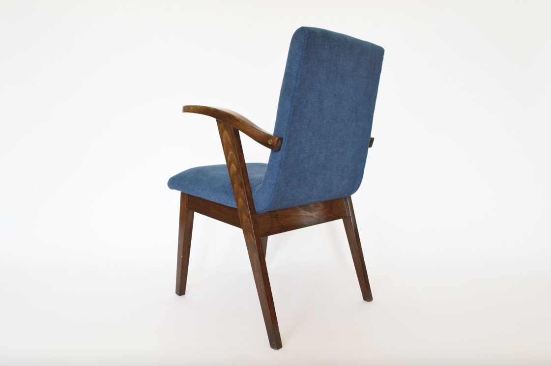 Armchair type 300-123 Puchały by Mieczysław Puchała for Bystrzycka furniture factory, years 1950