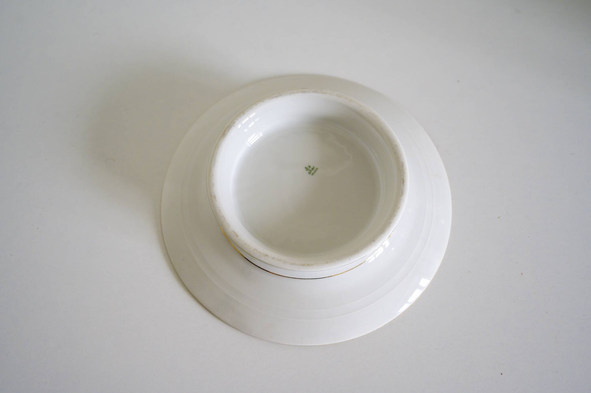 Rare porcelain bowl or bowl from the Gaston Sailly factory - 1920s and 1930s
