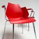 Set of 4 Maui Kartell chairs by Vico Magistretti, 1980s