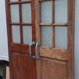 Old glass-beating doors