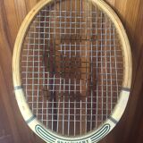 Old snauwaert expert tennis racket wood + zéphyr cross