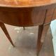 Louis XVI style pedestal table in rosewood veneer XX century