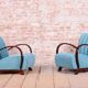 Art Deco Armchairs by J. Halabala for Up Zavody, Czech, 1930s, Set of 2