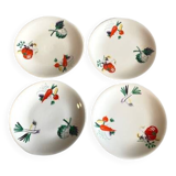 4 vegetable plates Lunéville – France