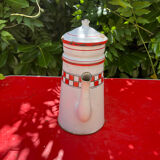 Enamelled coffee maker
