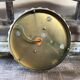Old Wall Lamp Molded Glass + Support Gilded Metal Vintage