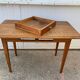 Desk with 1 drawer, oak top, 105x56cm