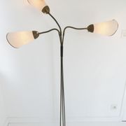 Typical lamp 1950-3 arm flexible 50s design vintage 50's