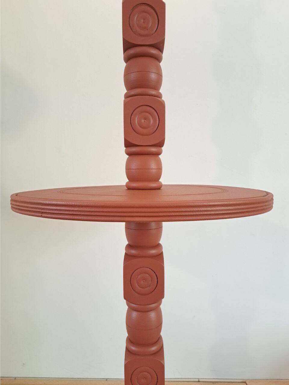 Vintage terracotta floor lamp