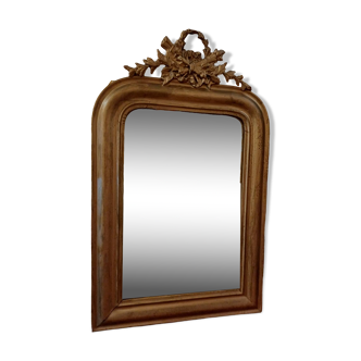 19th century mirror in its own juice. 80cm/50cm