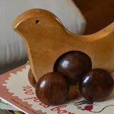 Vintage Scandinavian wooden toy