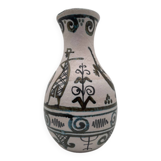 Danuta Le Henaff ceramic vase, 1963, France