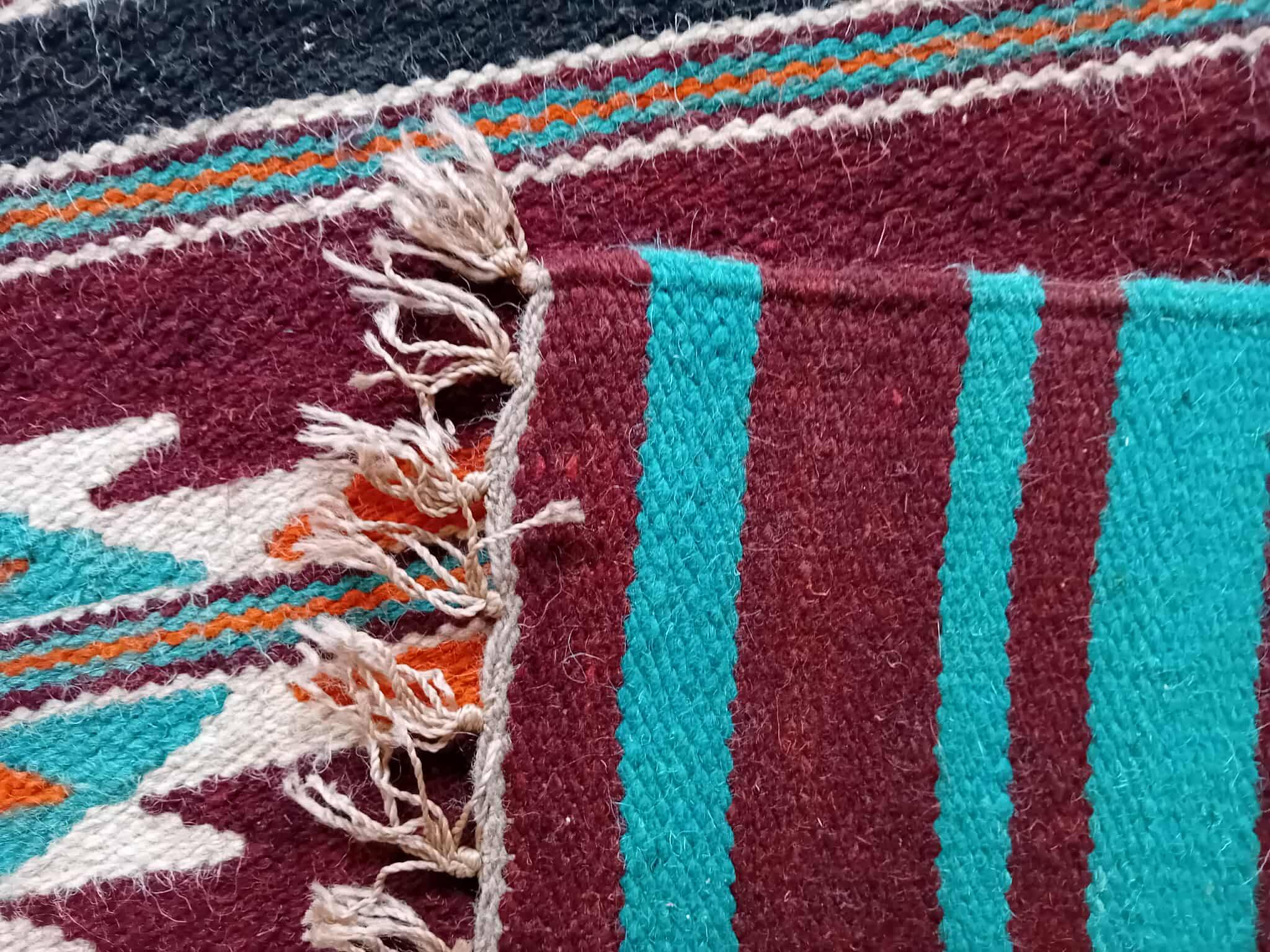 Handmade Berber Bedouin Rug 209x151cm