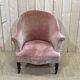Toad armchair Napoleon III late nineteenth