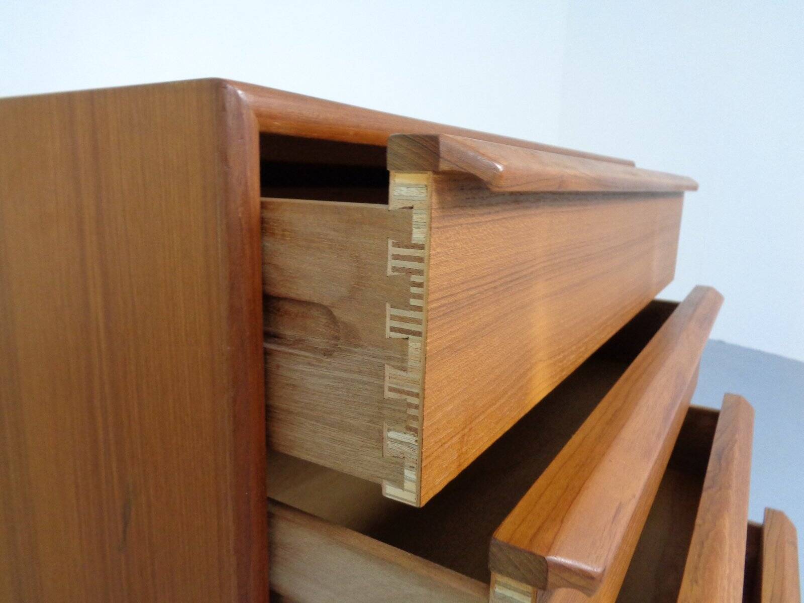 Danish Teak Chest of Drawers from Gasvig Møbler, 1960s