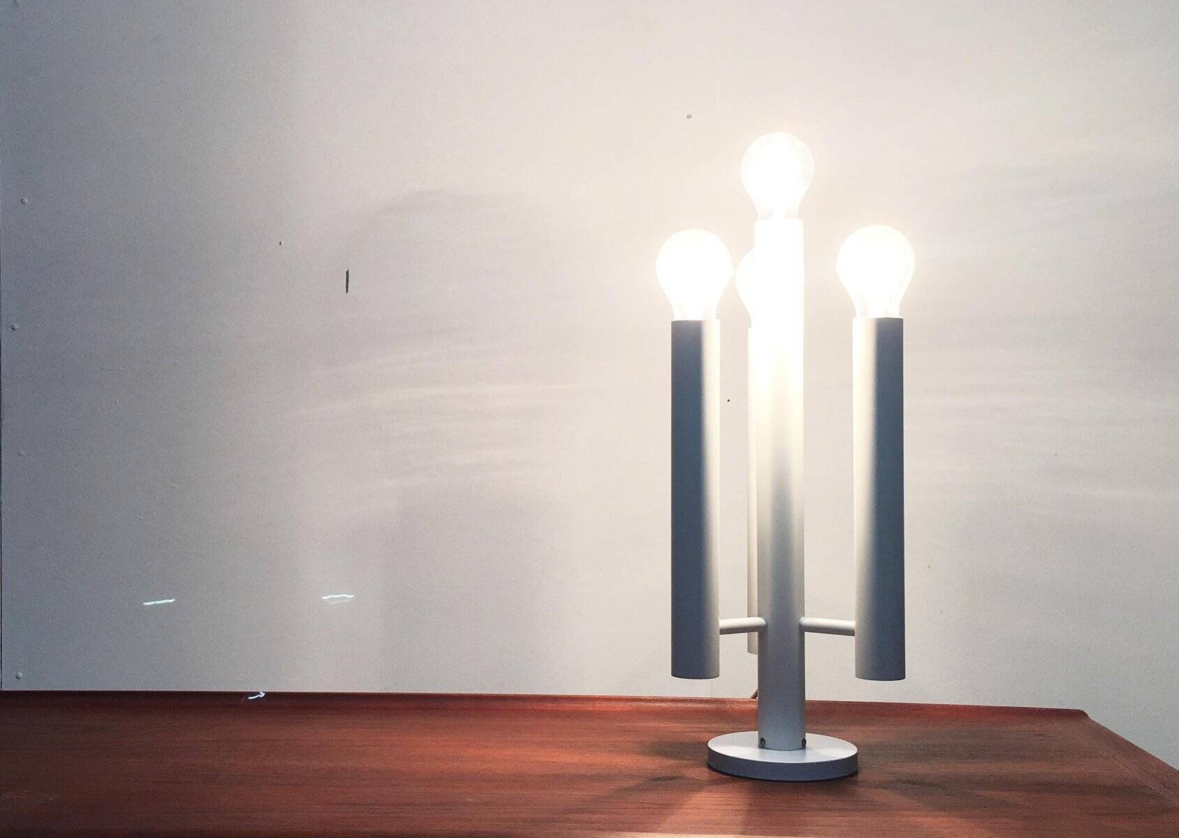 Swiss mid-century table lamp by Temde, 1960s.