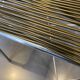 Scoubidou chair or vintage 1960s khaki green chrome spaghetti chair