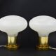 A pair of bedside lamps, 1970s