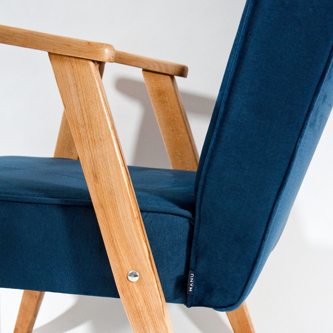 Original polish vintage armchair