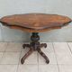Napoleon III walnut burl table