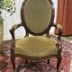 Paire de fauteuils Napoléon III XIXème en acajou