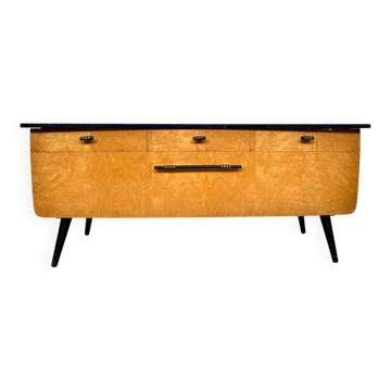 Enfilade meuble tv vintage bi couleur