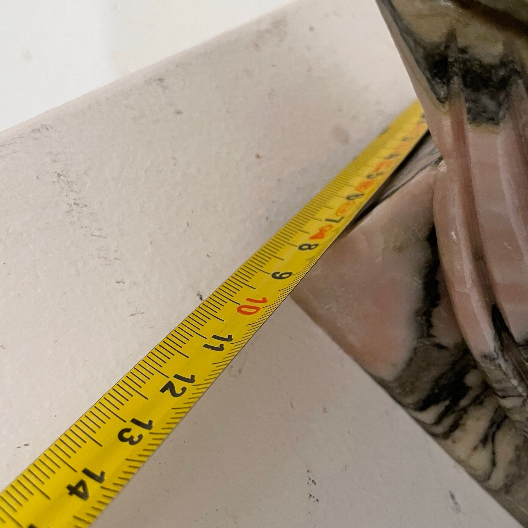 Pink marble fish 1980