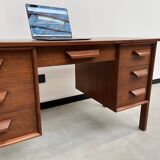 Scandinavian teak desk, circa 1970