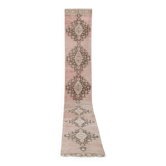 Tapis de couloir turc vintage