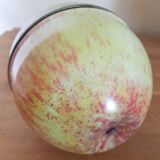 Metal box in the shape of apple Original Vintage 9