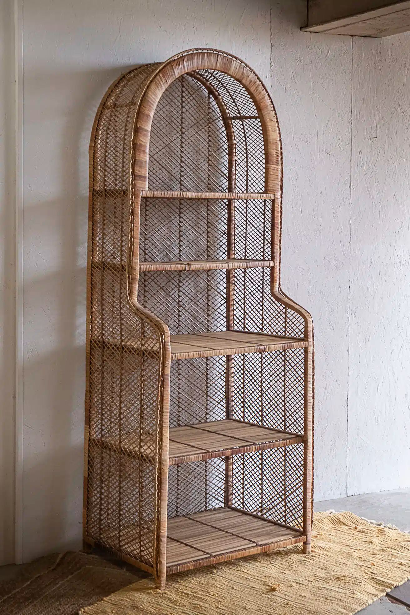 "Paloma" rattan shelf