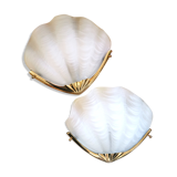 Wall light  shell frosted glass