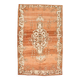8x12 Terracotta & Brown Vintage Persian Rug, Rugs For Bedroom, 225x353Cm