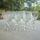 Suite of 12 glasses of wine 60s